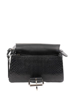 Chloe Black Python Shoulder Bag