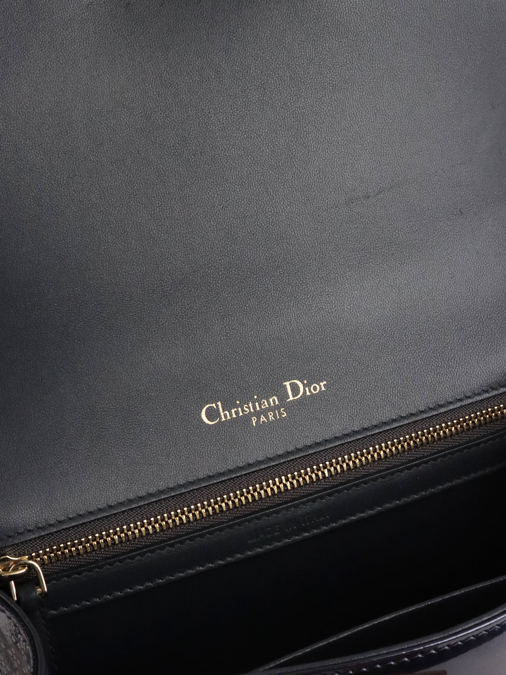 Dior Small Metallic Navy Diorama Bag LGHW