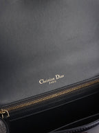 Dior Small Metallic Navy Diorama Bag LGHW