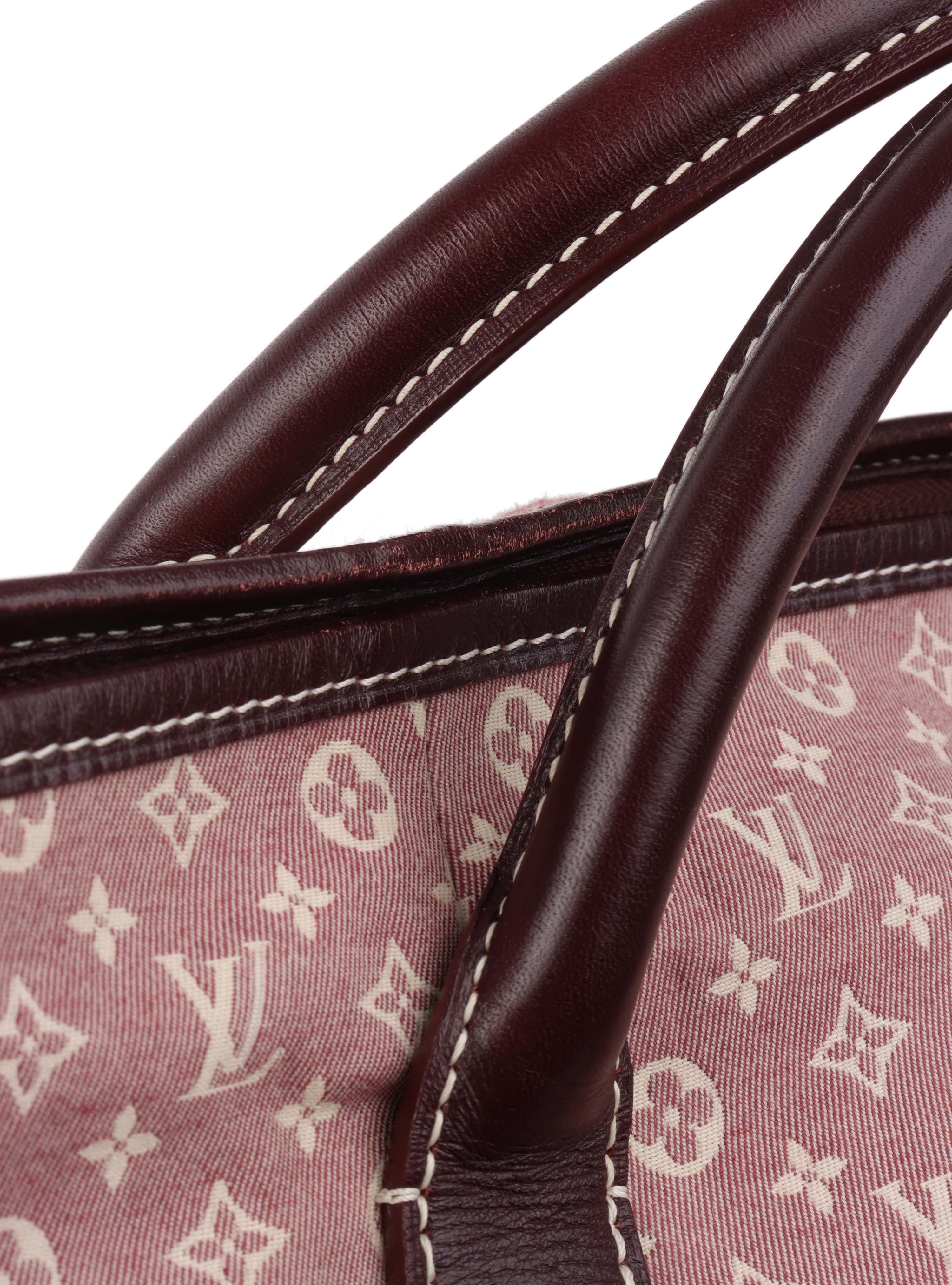 Louis Vuitton Pink Idylle Odyssee Duffle Bag.