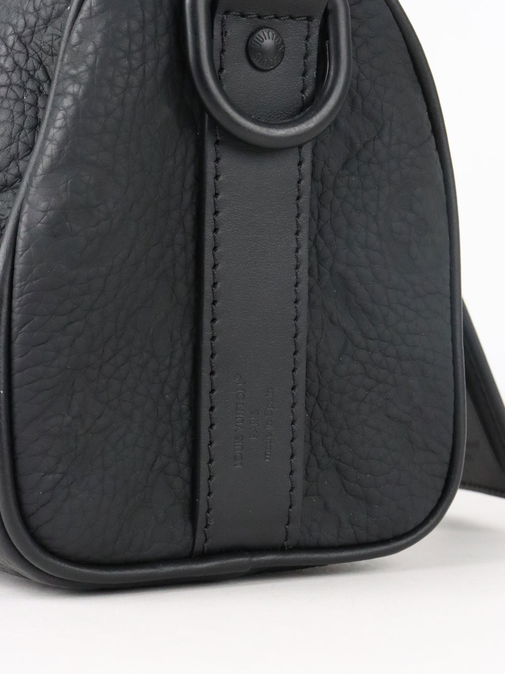 Louis Vuitton Black Keepall Bandoulière 25 Bag