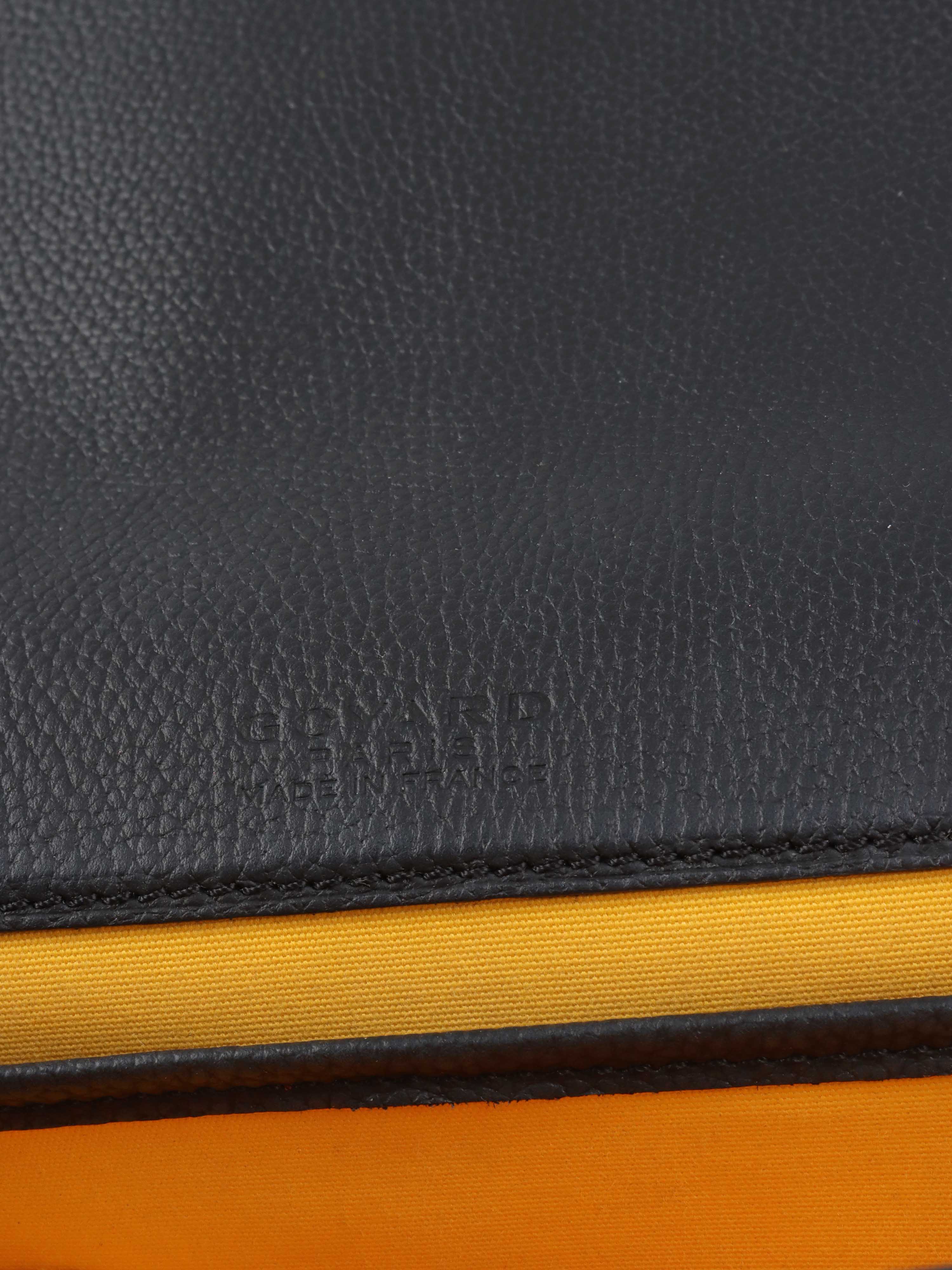 Goyard Black Belvedere MM Bag.