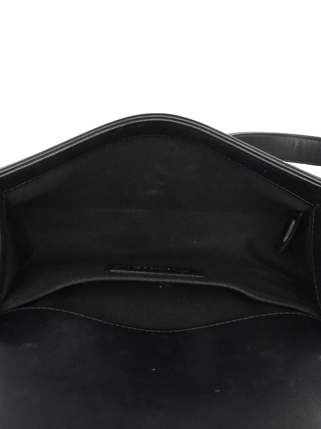 Chanel Small Black Lambskin Boy Bag