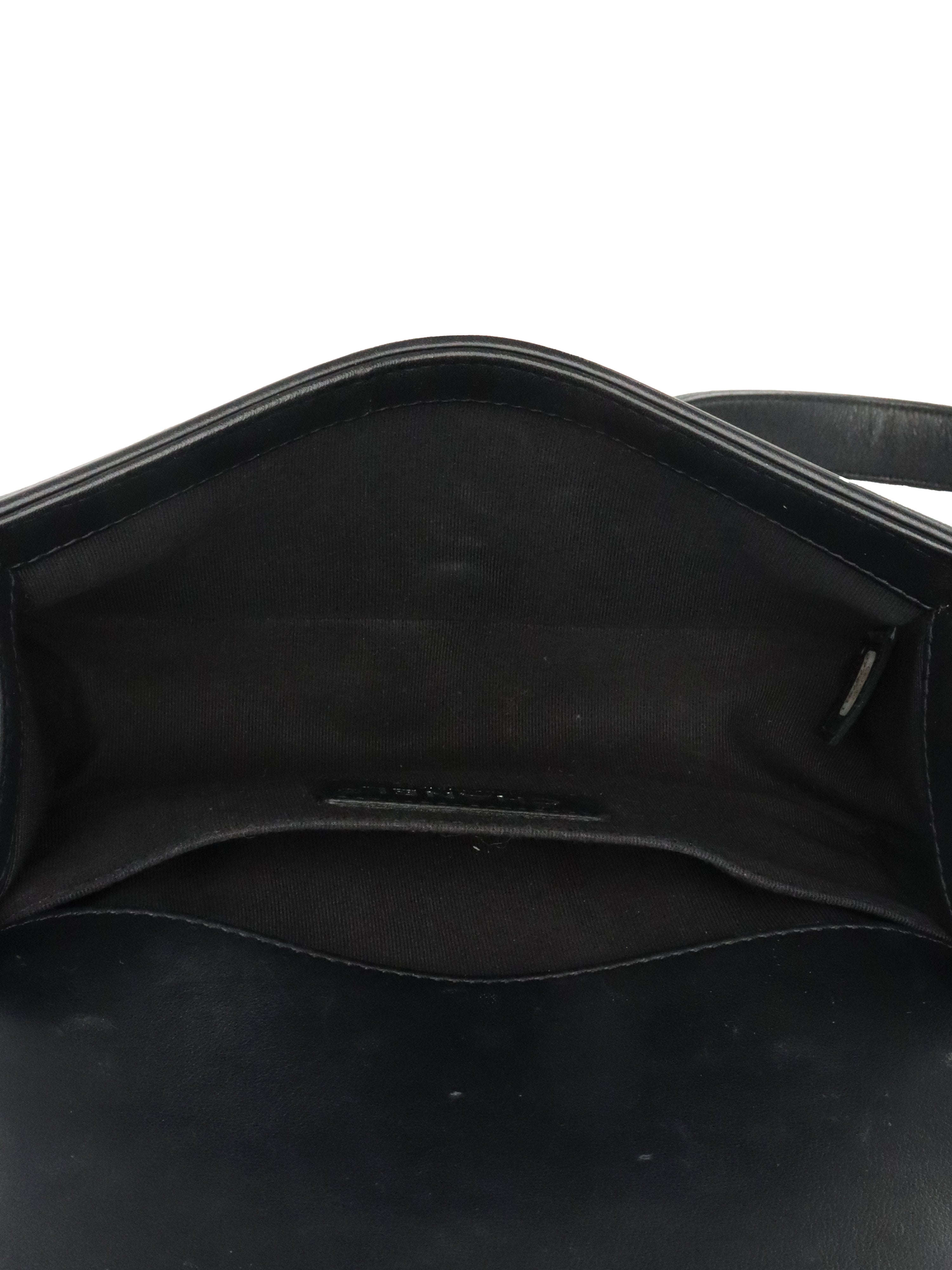 Chanel Small Black Lambskin Boy Bag