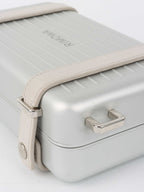 Dior x RIMOWA Silver Personal Clutch Case.