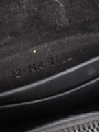 Dior Black Saddle Belt Pouch.