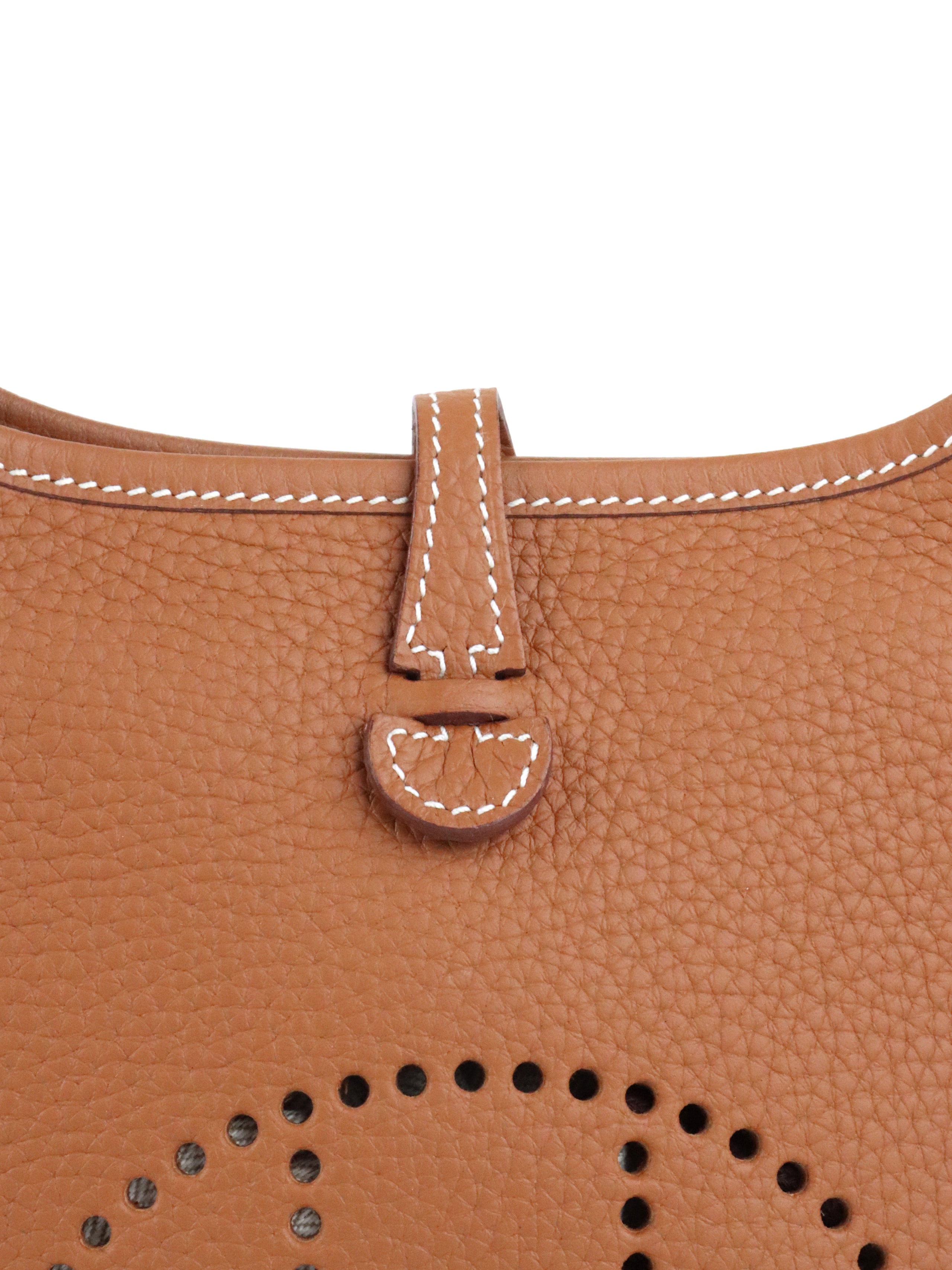 Hermes Gold Clemence Evelyne 16 TPM PHW