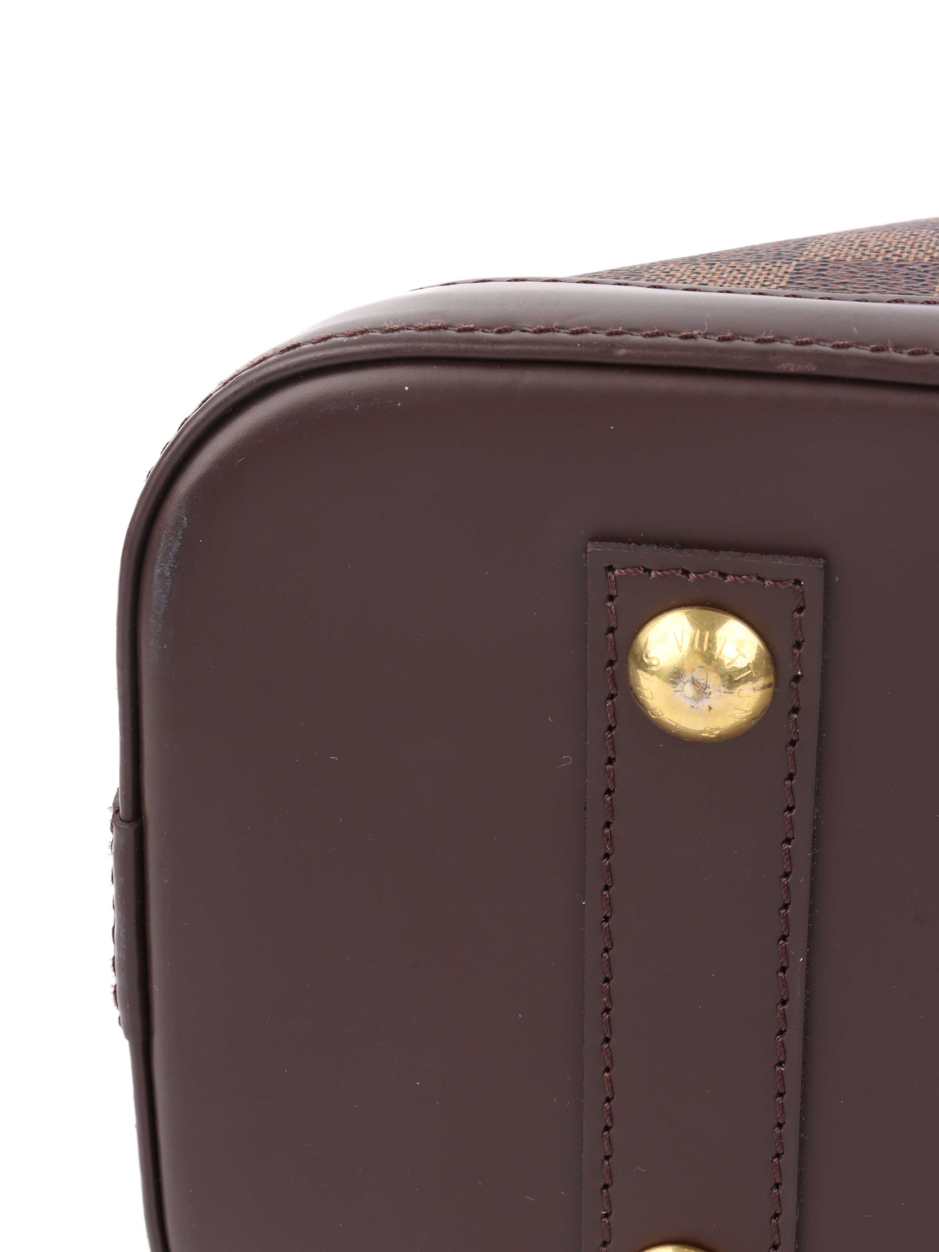 Louis Vuitton Damier Ebene Alma PM.