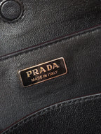 Prada Pink Cahier Leather Crossbody Bag.