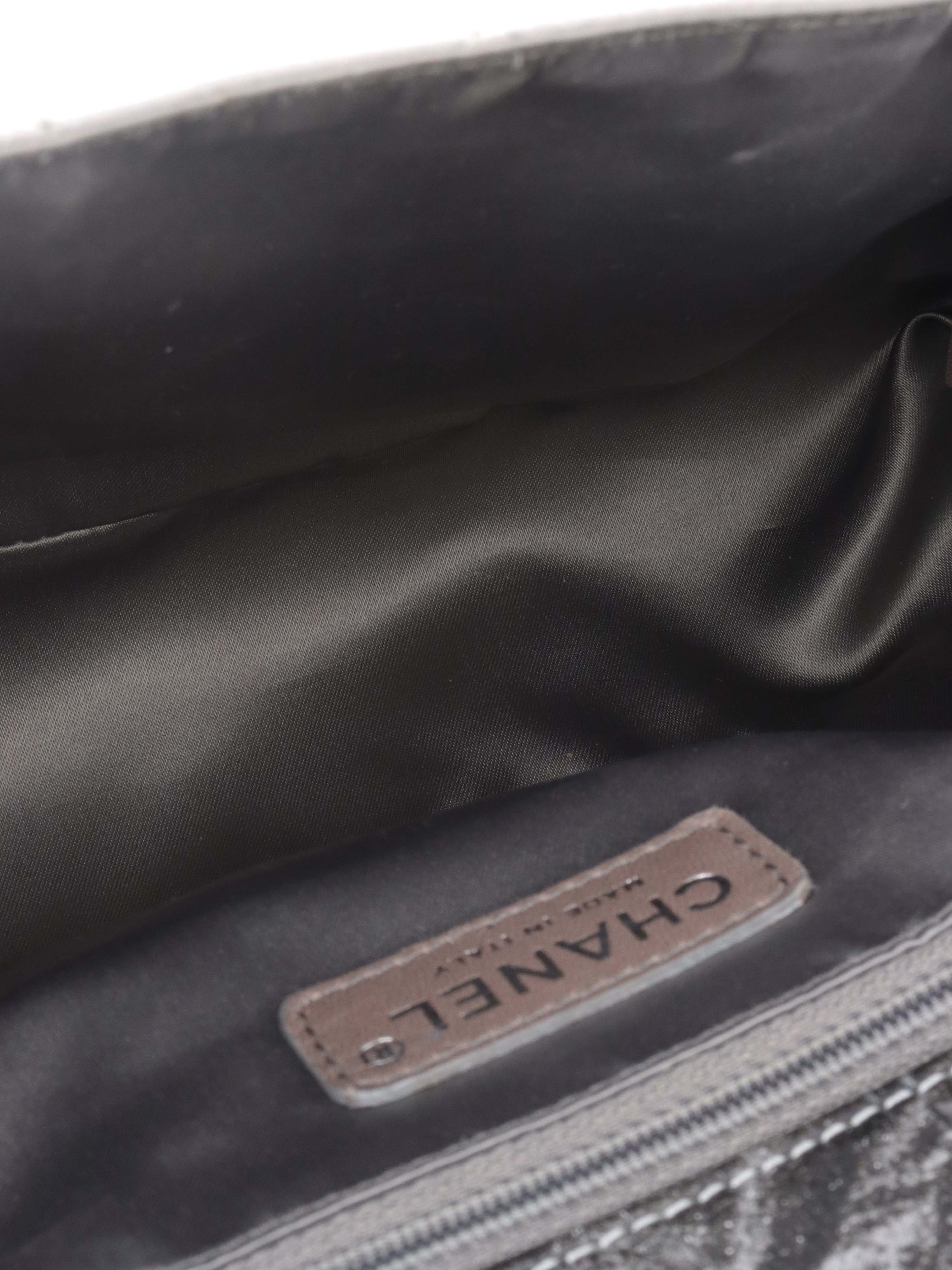 Chanel Melrose Degrade Jumbo Flap Bag SHW