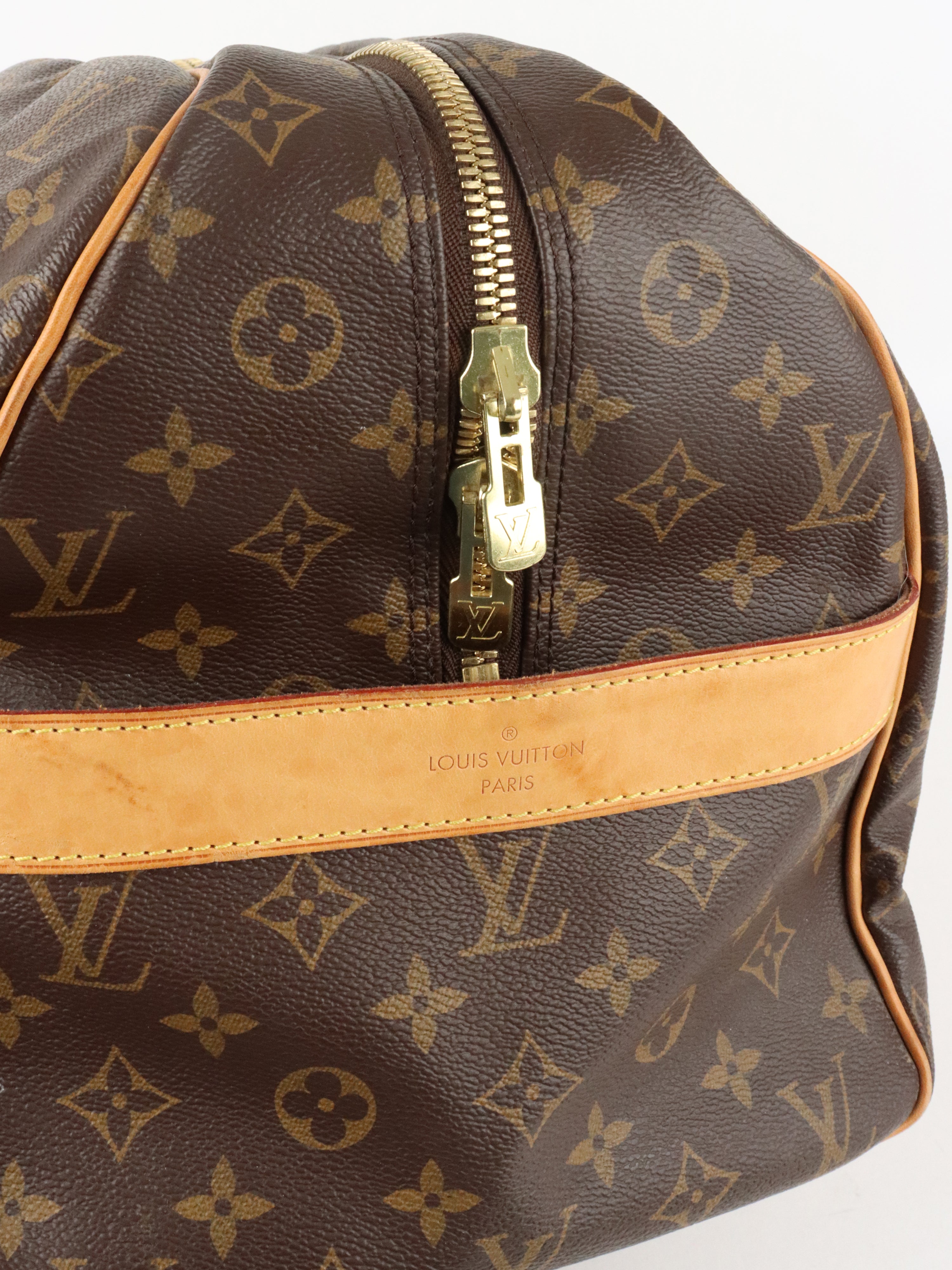 Louis Vuitton Vintage Monogram Carryall Duffle Bag