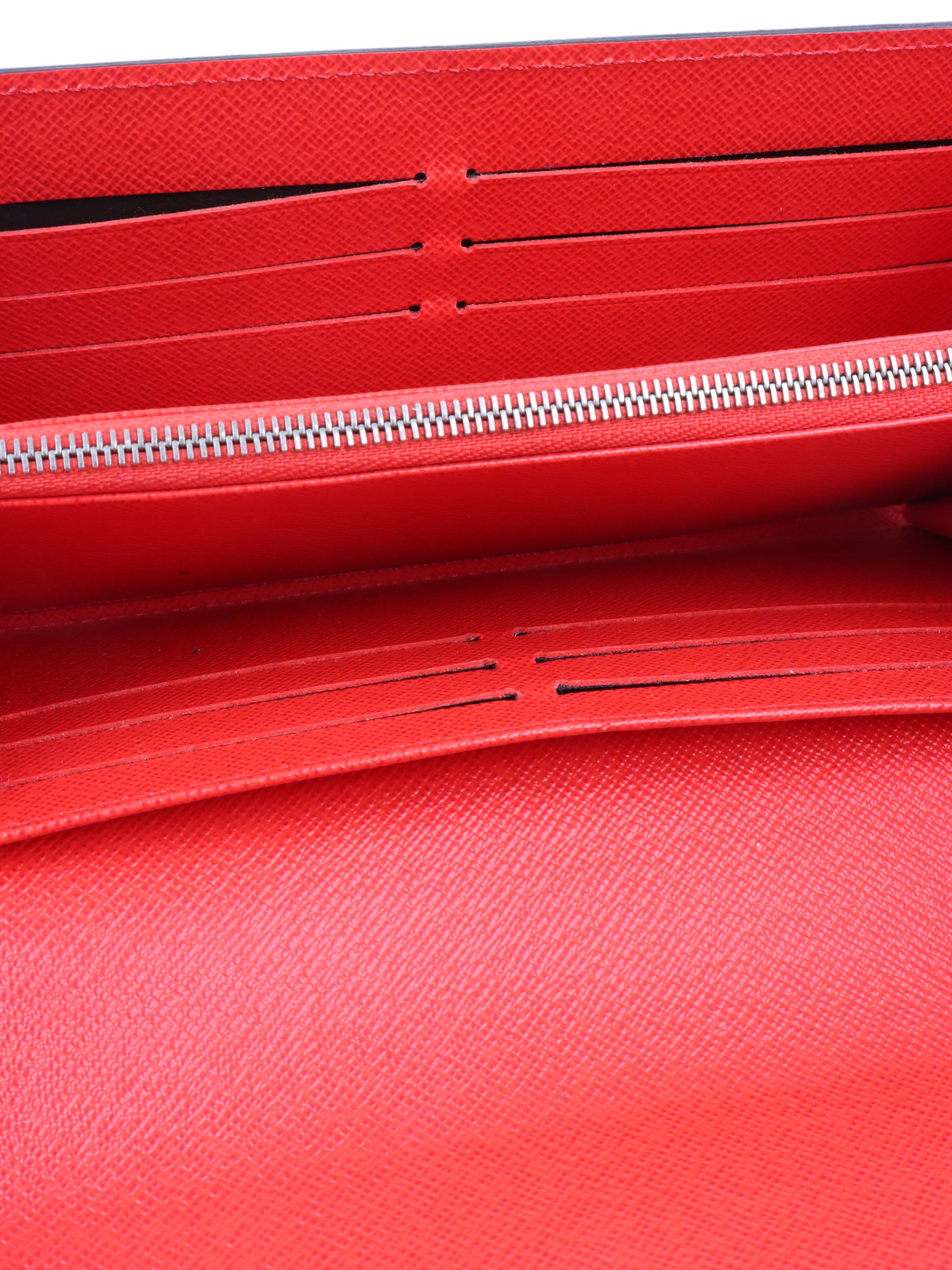 Louis Vuitton Red Epi Long Wallet