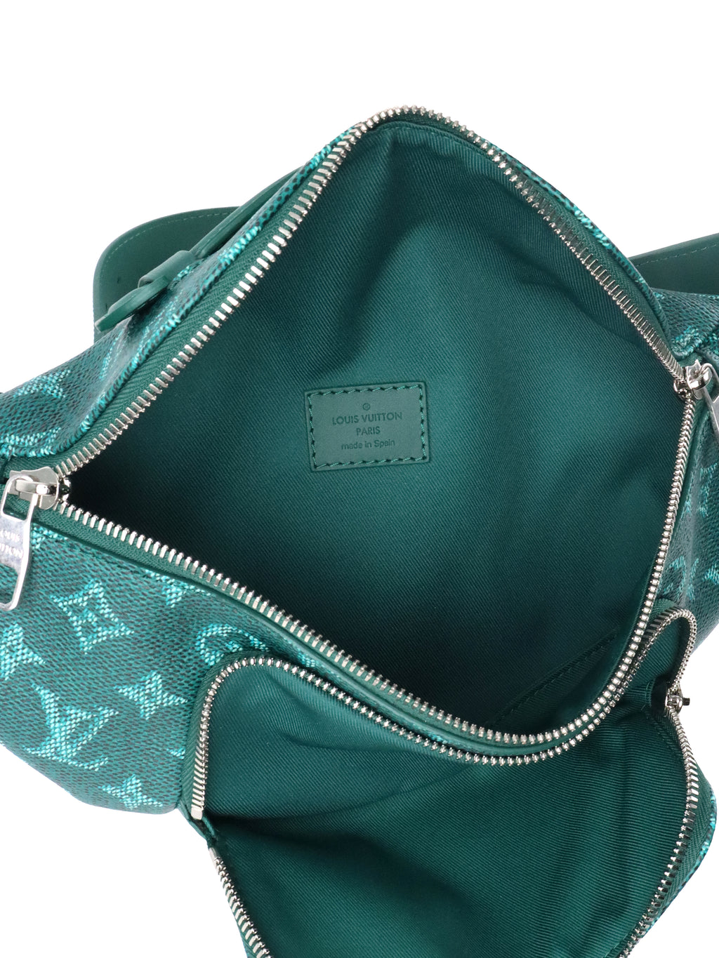 Louis Vuitton Deep Green Marque L.Vuitton Deposee Rush Bumbag