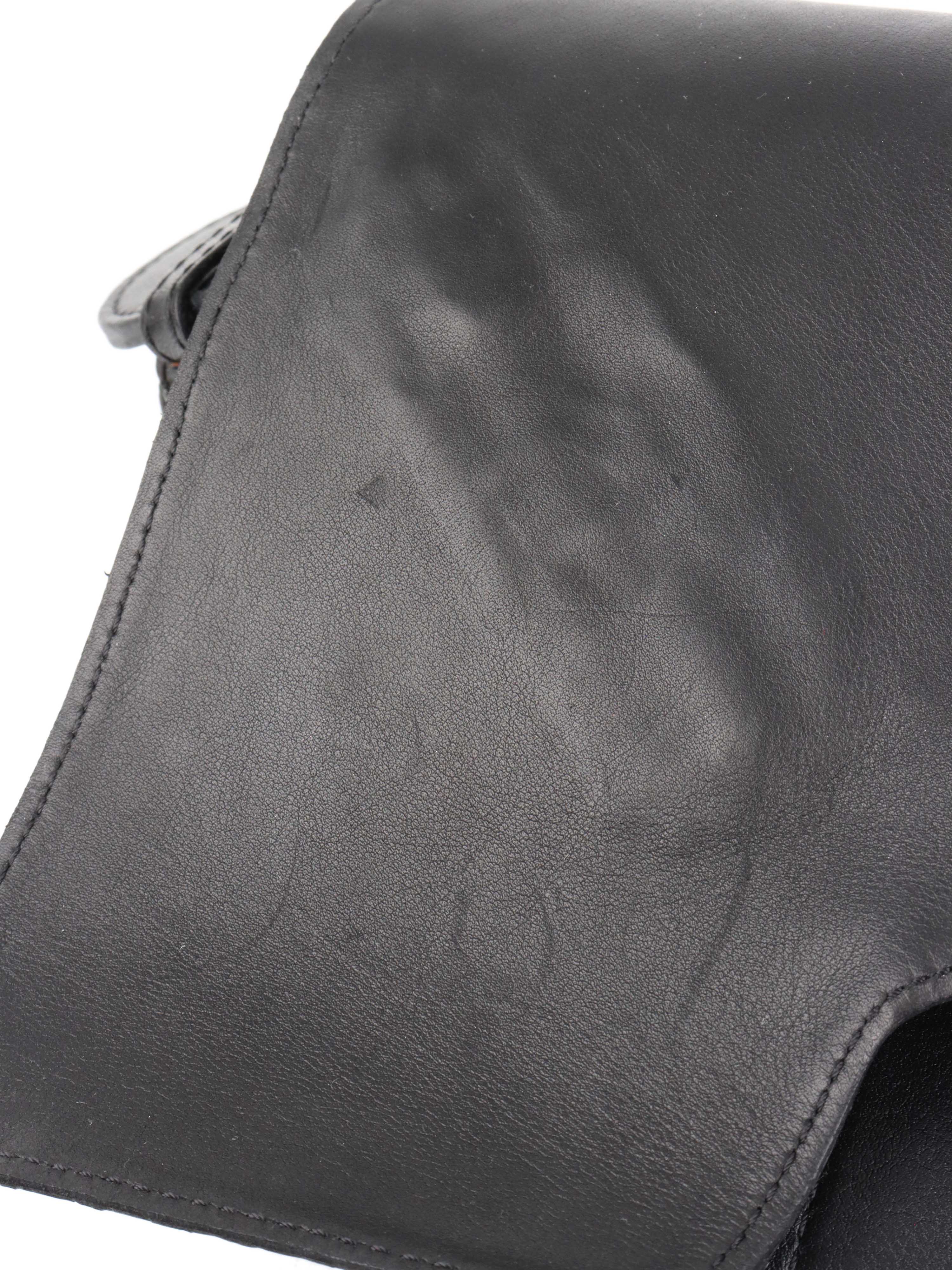 Chloe Black Python Shoulder Bag