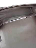 Chanel Medium Chevron Metallic Crumpled Calfskin Boy Bag.