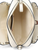Valentino White Rockstuds Camera Bag
