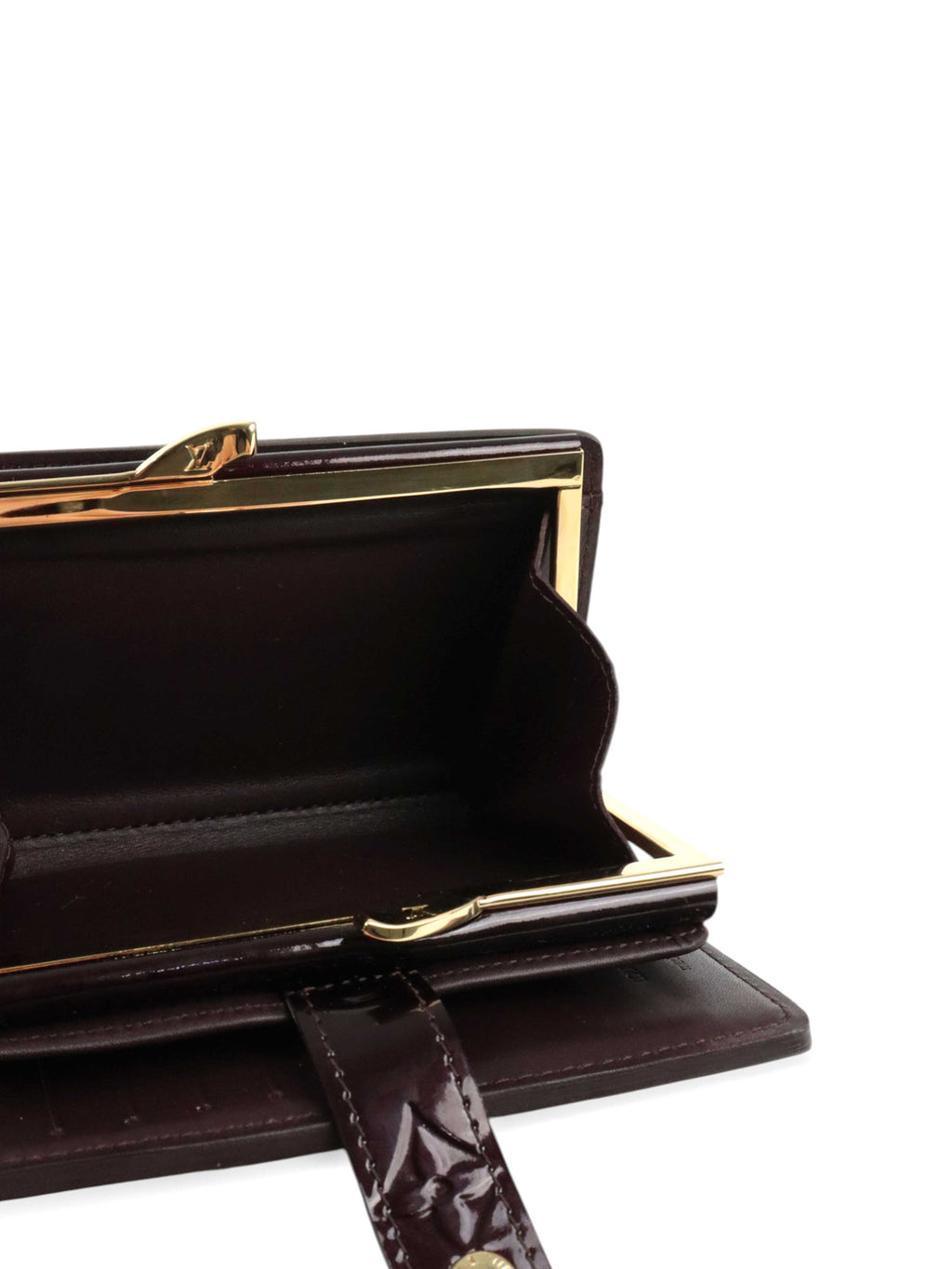 Louis Vuitton Amarante Monogram Vernis Bifold Wallet