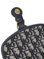 Dior Small Blue Oblique Bobby Bag.