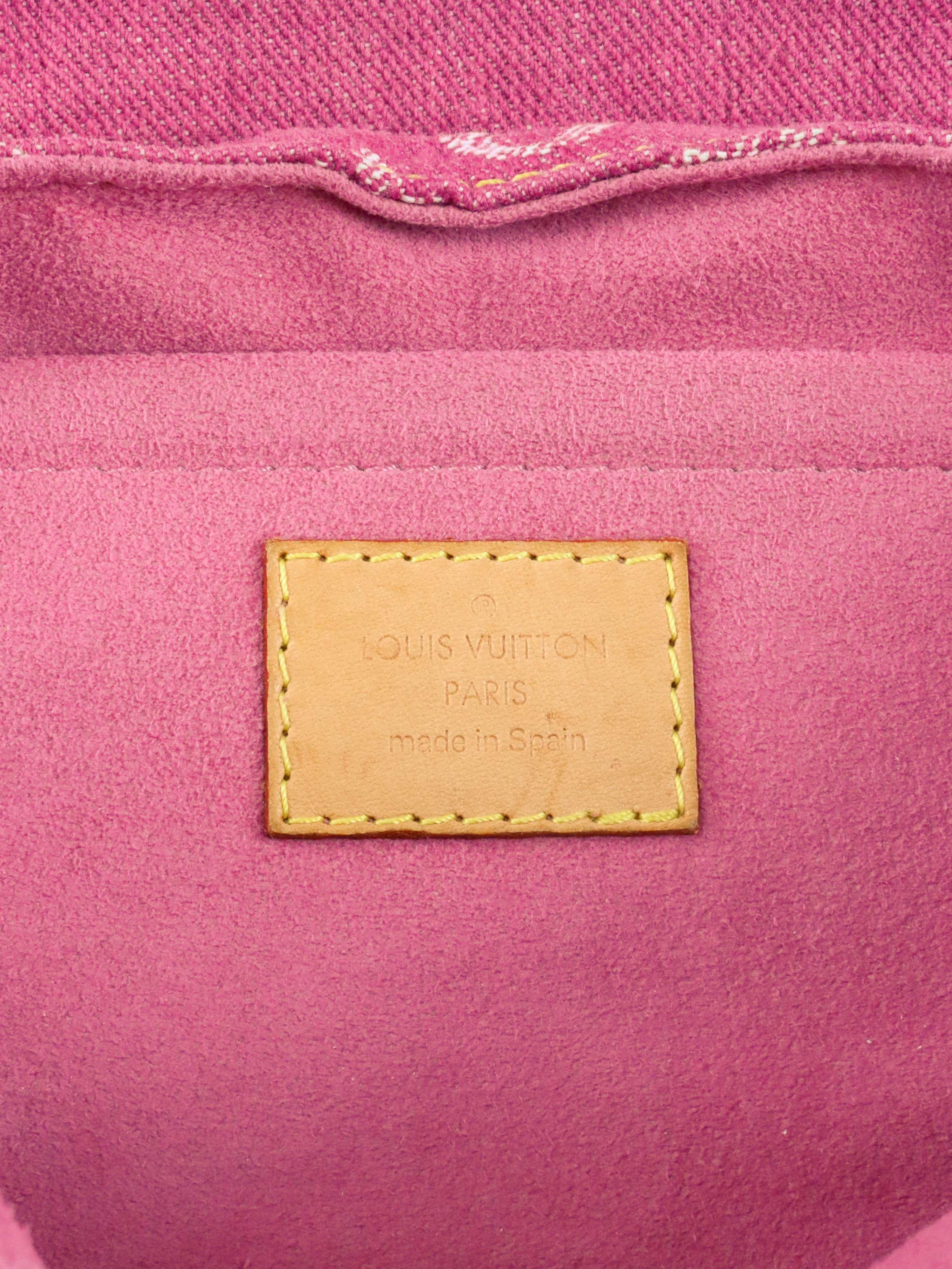 Louis Vuitton Vintage Pink Mini Pleaty Shoulder Bag