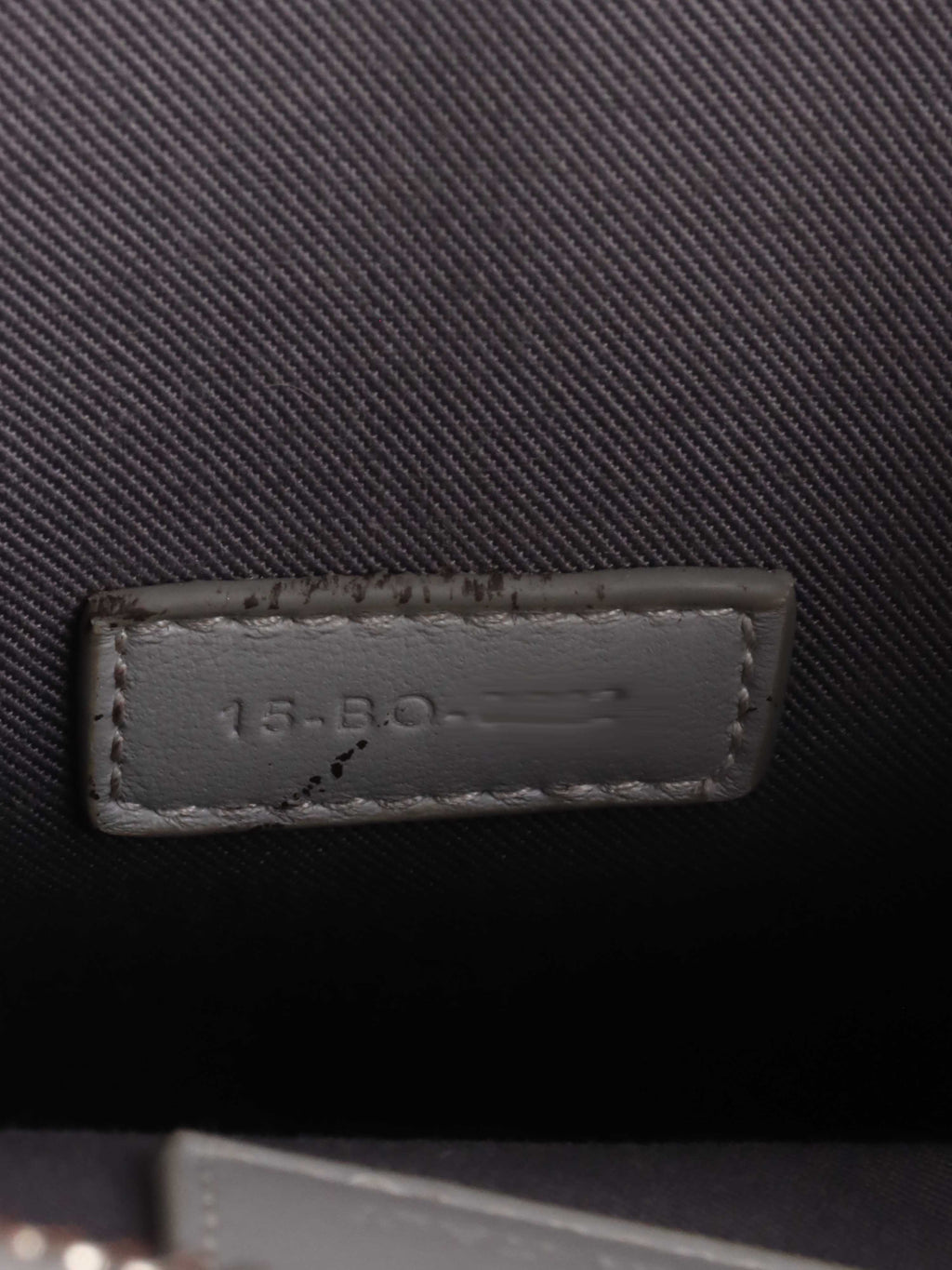 Dior Silver 'Hit The Road' Vertical Crossbody Pouch.