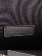 Dior Silver 'Hit The Road' Vertical Crossbody Pouch.