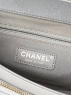 Chanel Small Grey Caviar Business Affinity LGHW