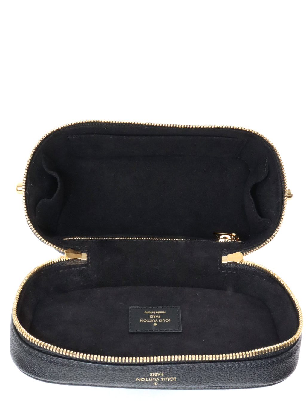 Louis Vuitton Black Empreinte Leather Vanity PM