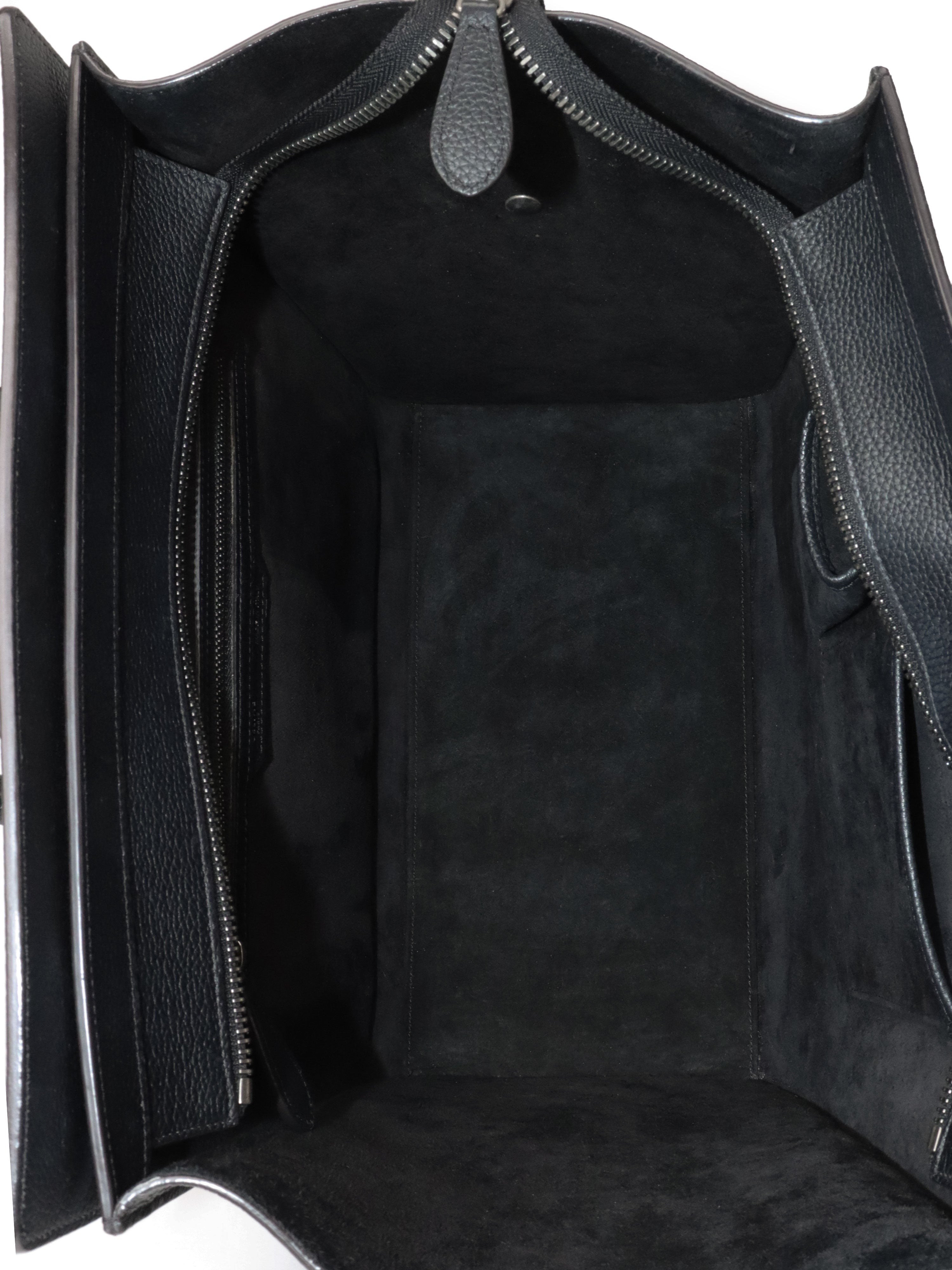Celine Black Mini Luggage Bag