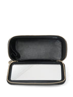 Chanel Black Lambskin Vanity Case with Handle LGHW