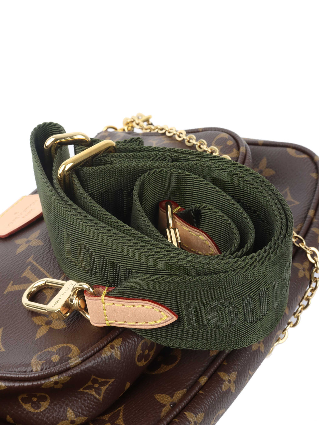 Louis Vuitton Khaki Multi Pochette Accessoire.