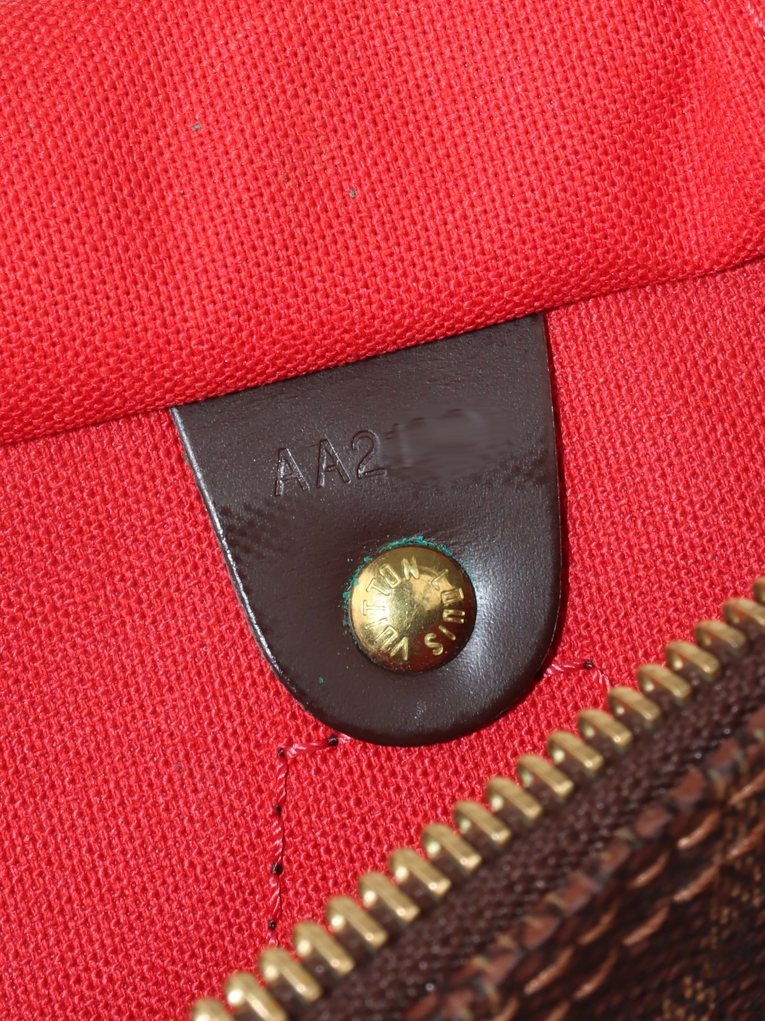 Louis Vuitton Damier Ebene Speedy Bandoulière 25