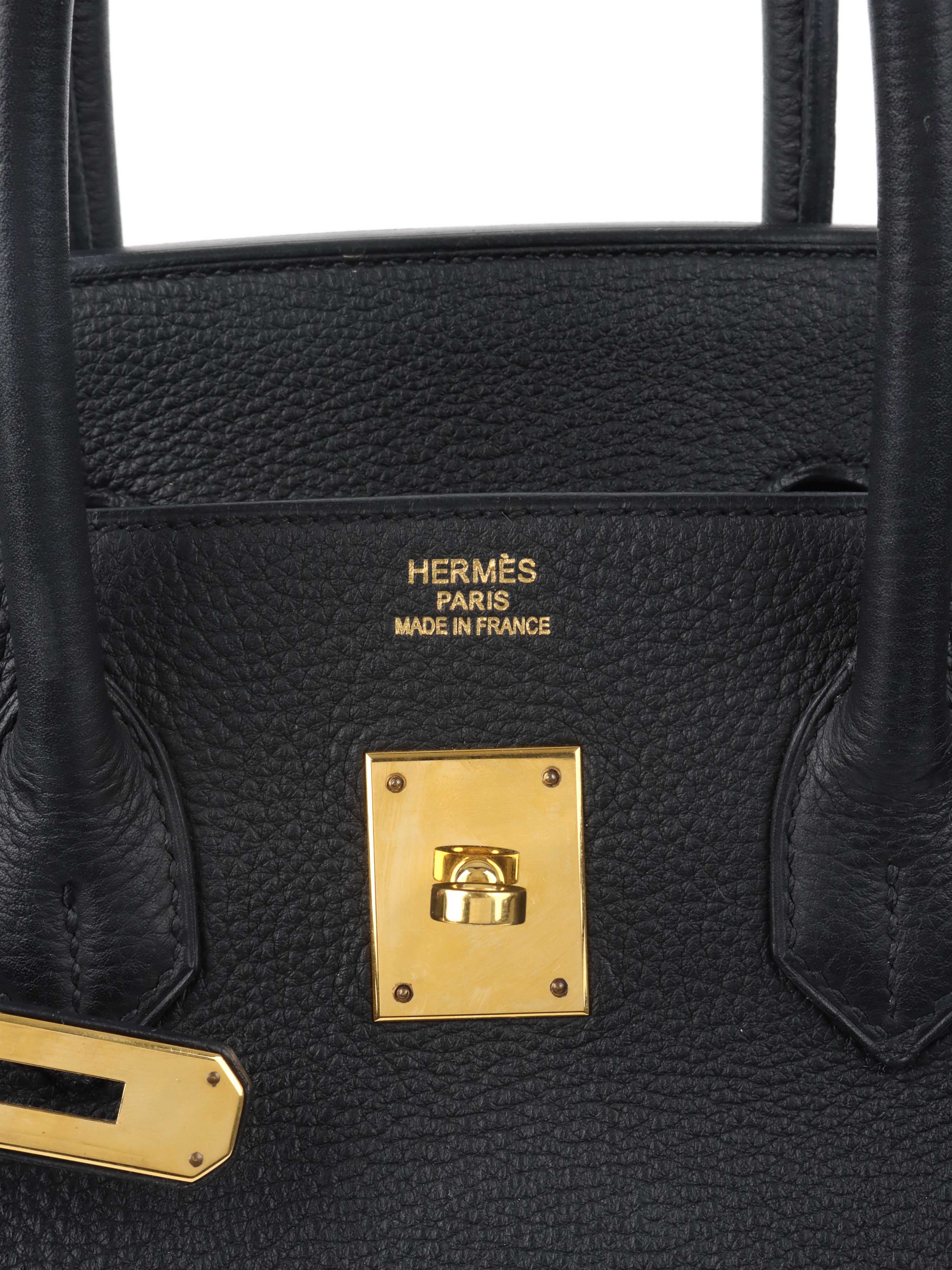 Hermes Noir Birkin 35 GHW 2011.