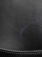 Prada Black Leather Shoulder Bag.