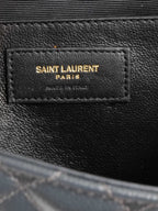 Saint Laurent Medium Cassandra Envelope Bag in Grey.