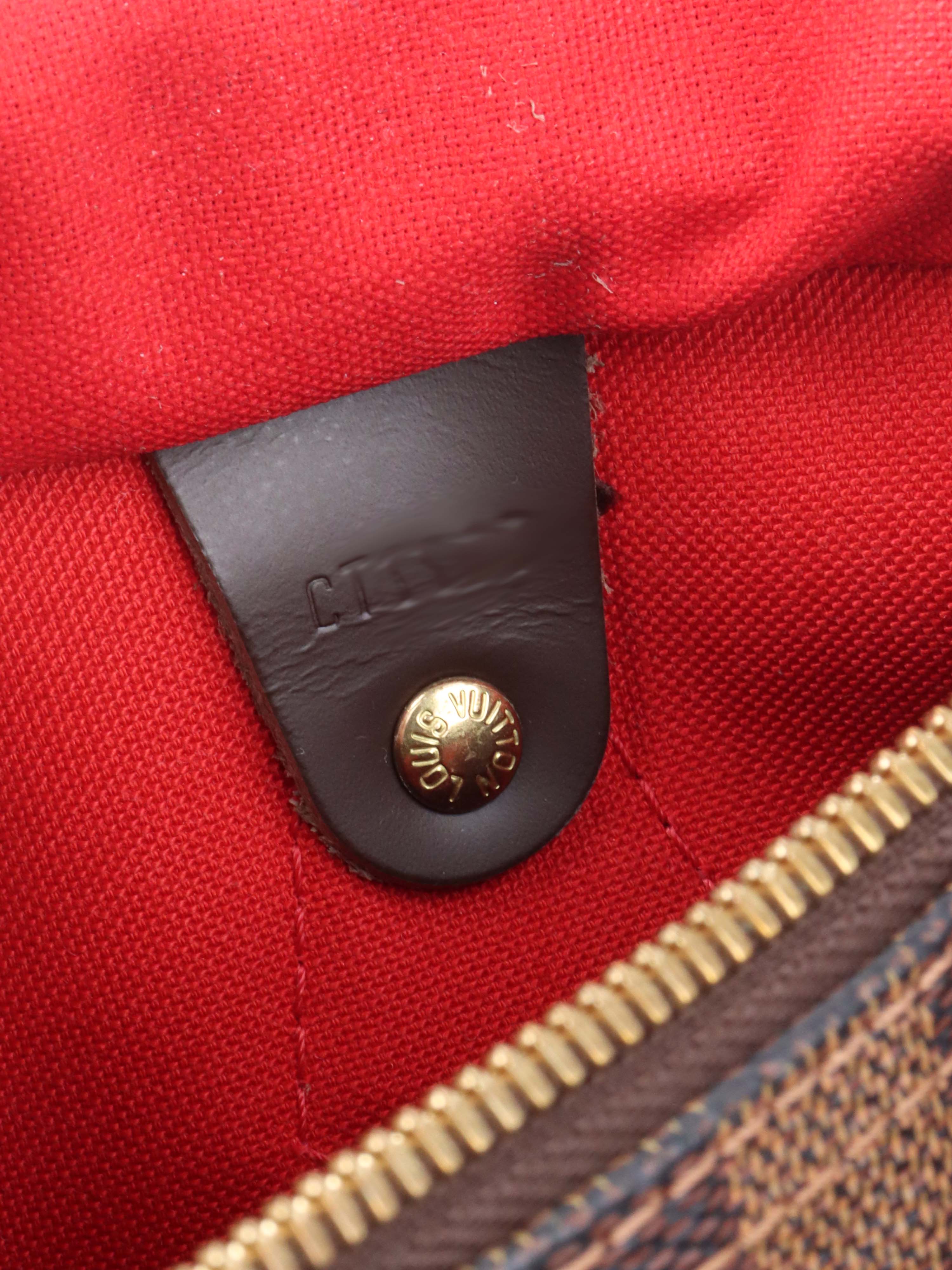 Louis Vuitton Damier Ebene Bandouliere Speedy 30