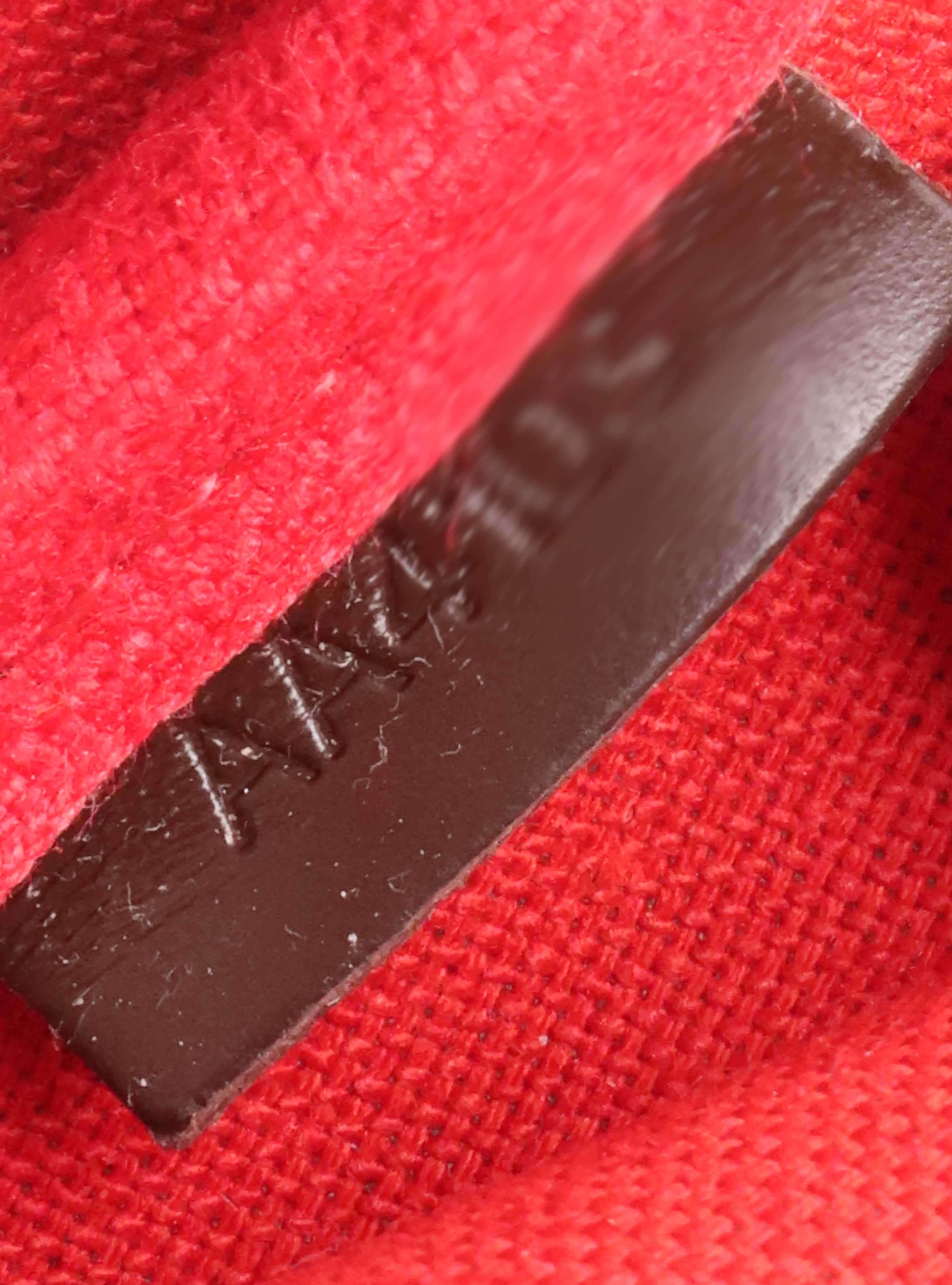 Louis Vuitton Damier Ebene Eva Bag.