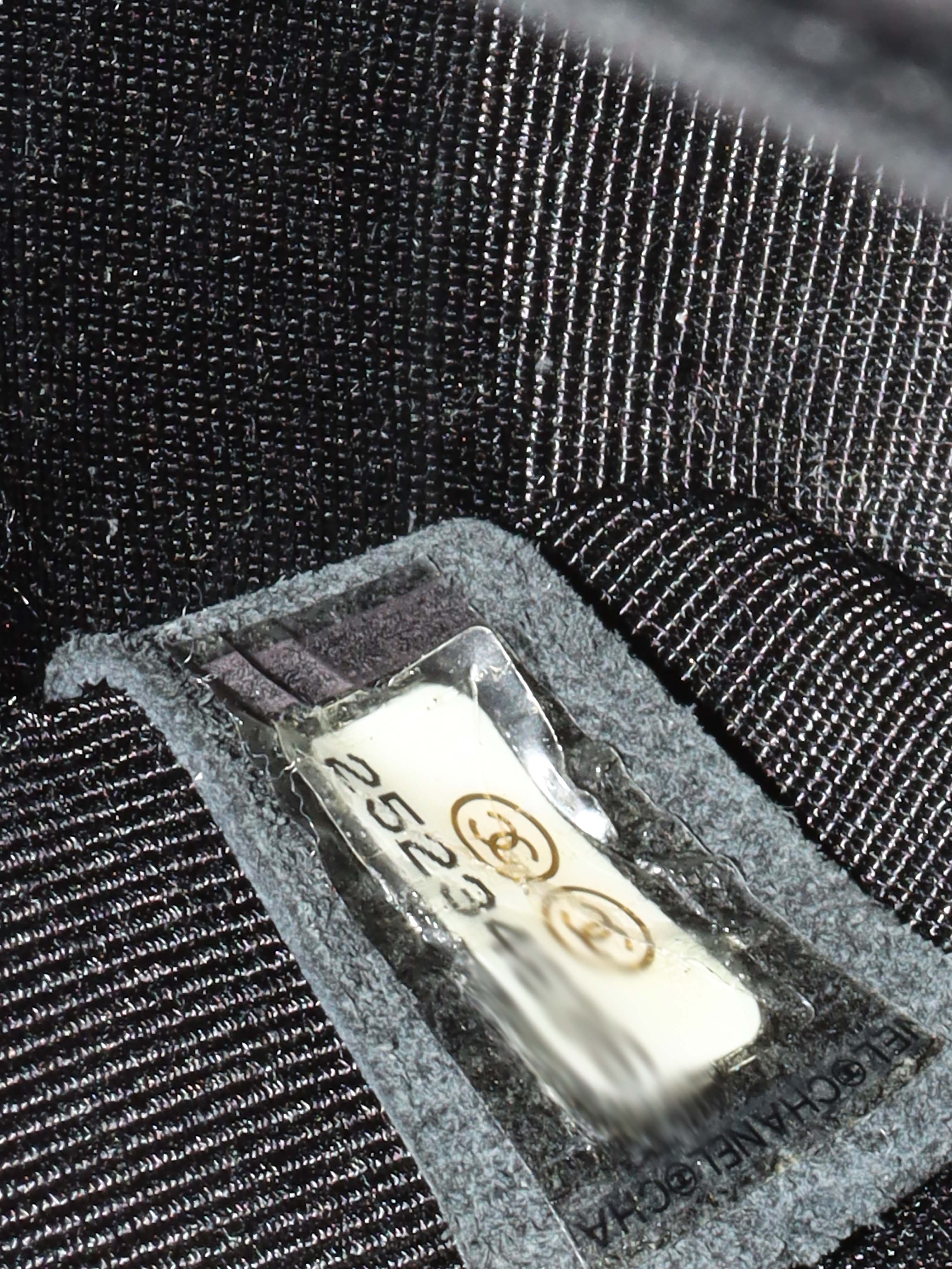 Chanel So Black Medium Lambskin Boy Bag.