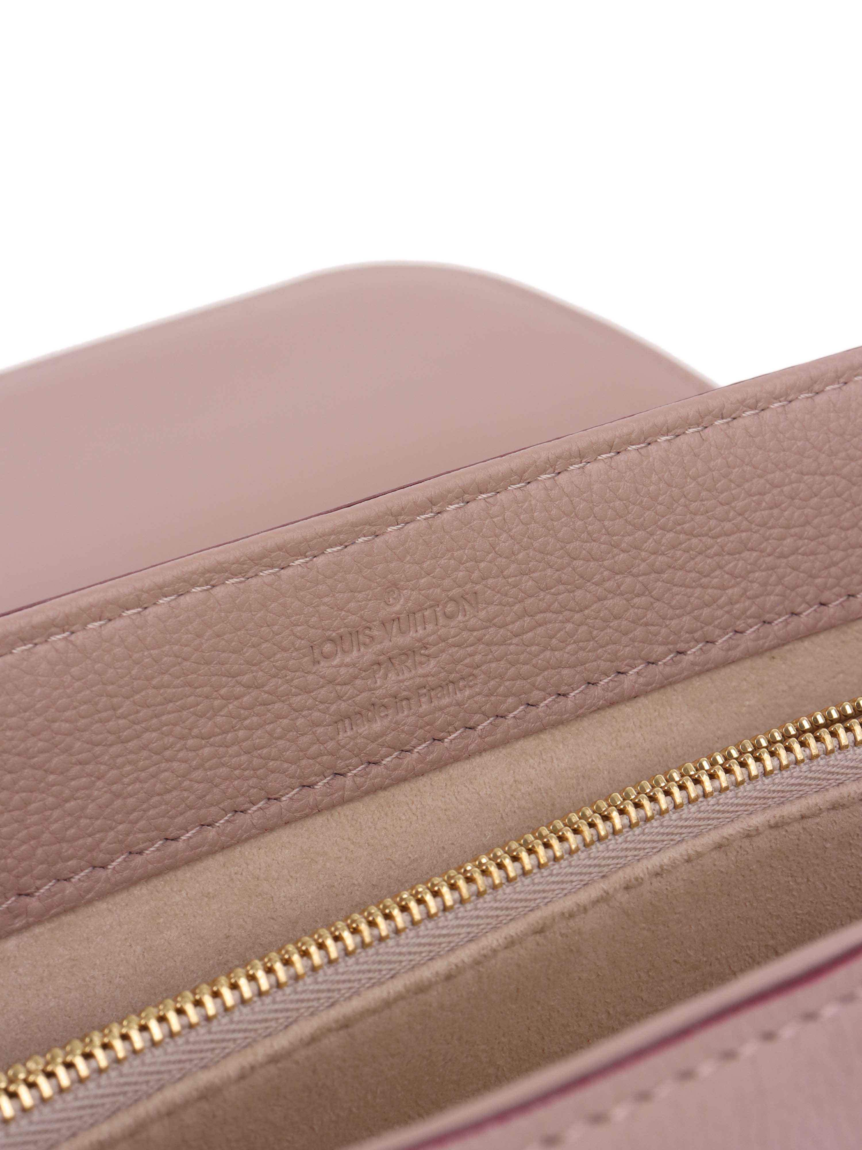 Louis Vuitton Taupe & Red Very One Handle Bag.