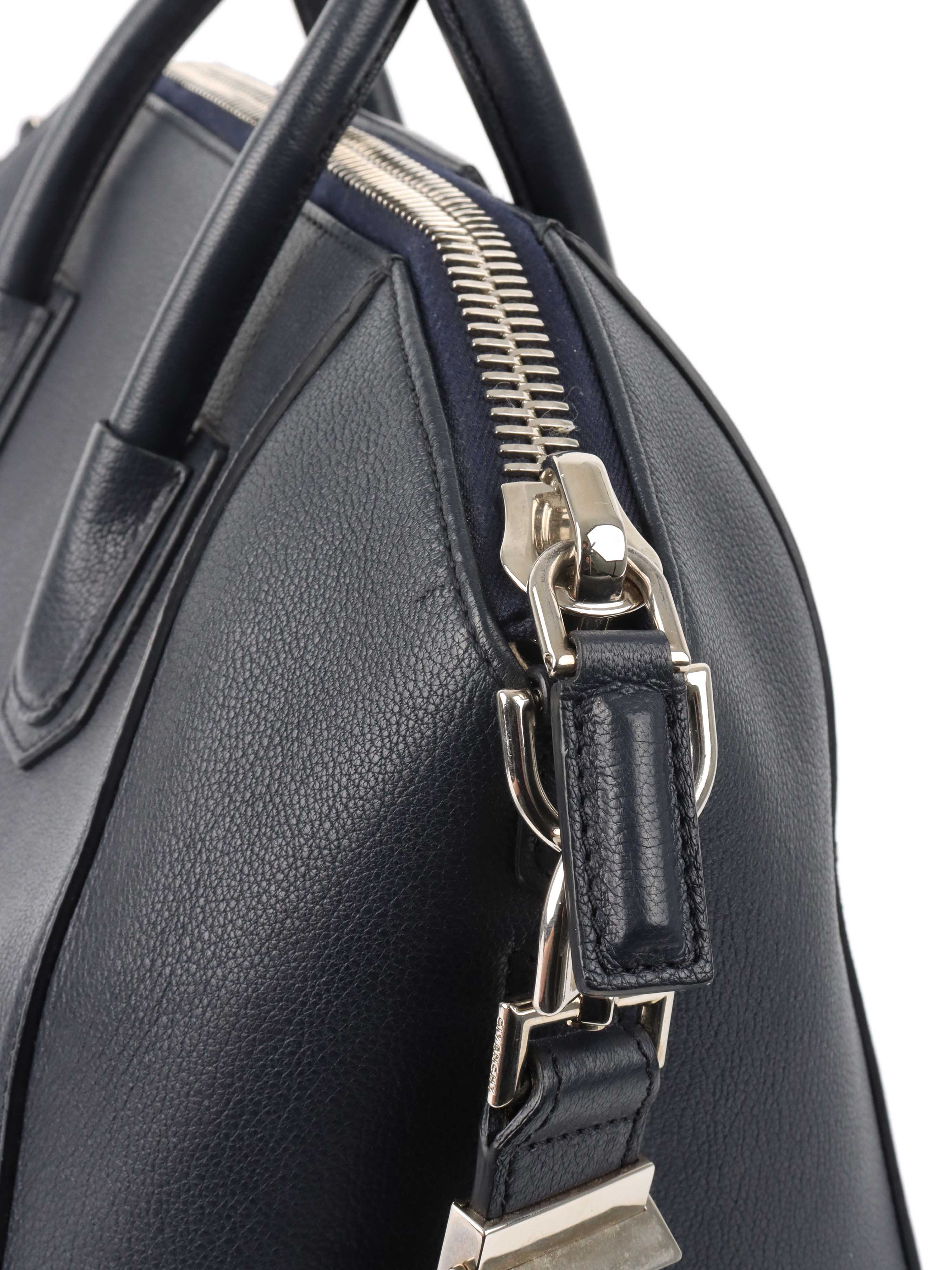 Givenchy Navy Antigona Bag.