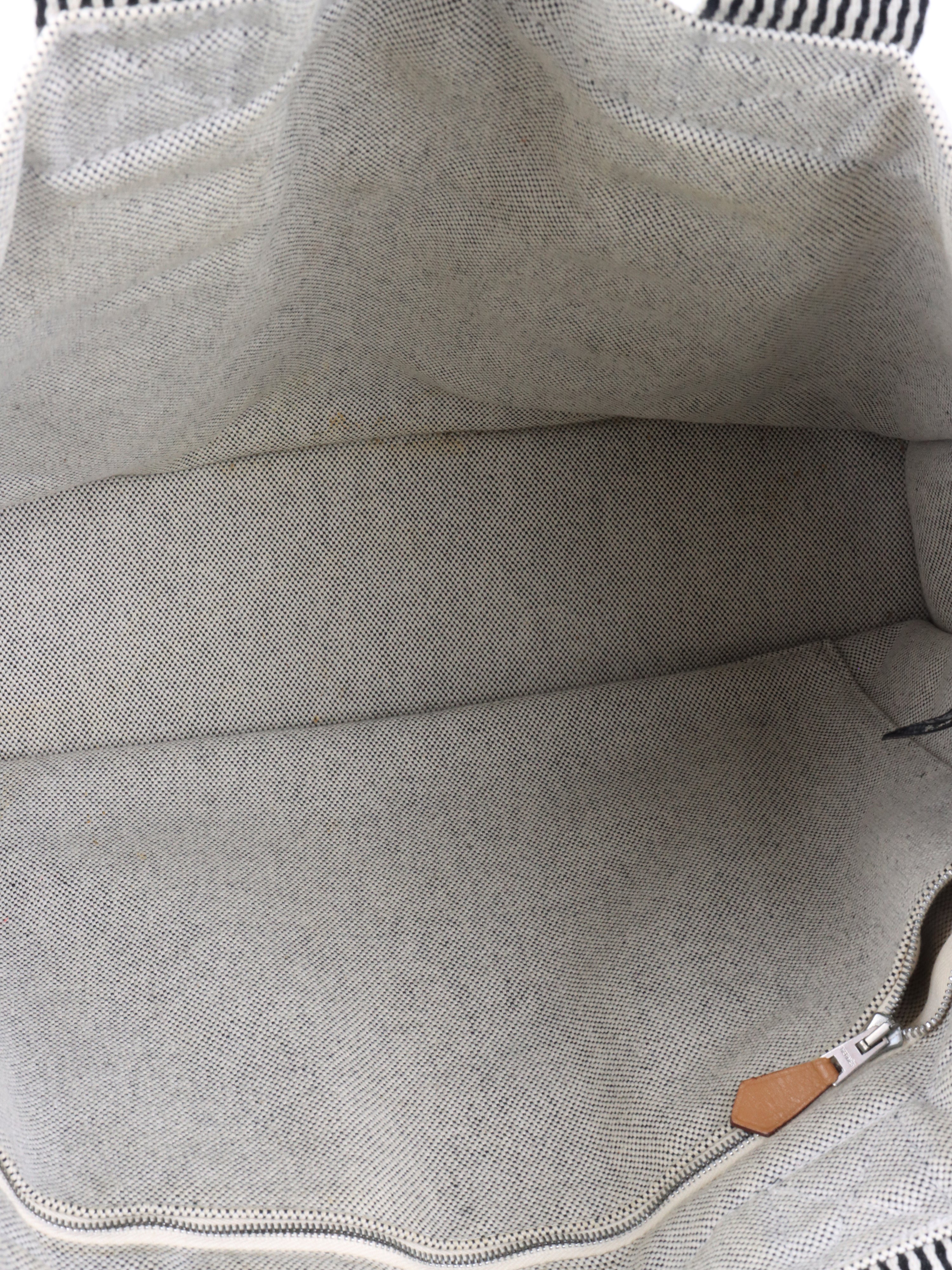 Hermes Vintage Grey Fourre Tout Bag.