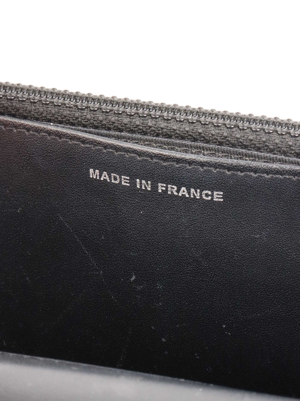Chanel Black Caviar Wallet on Chain.