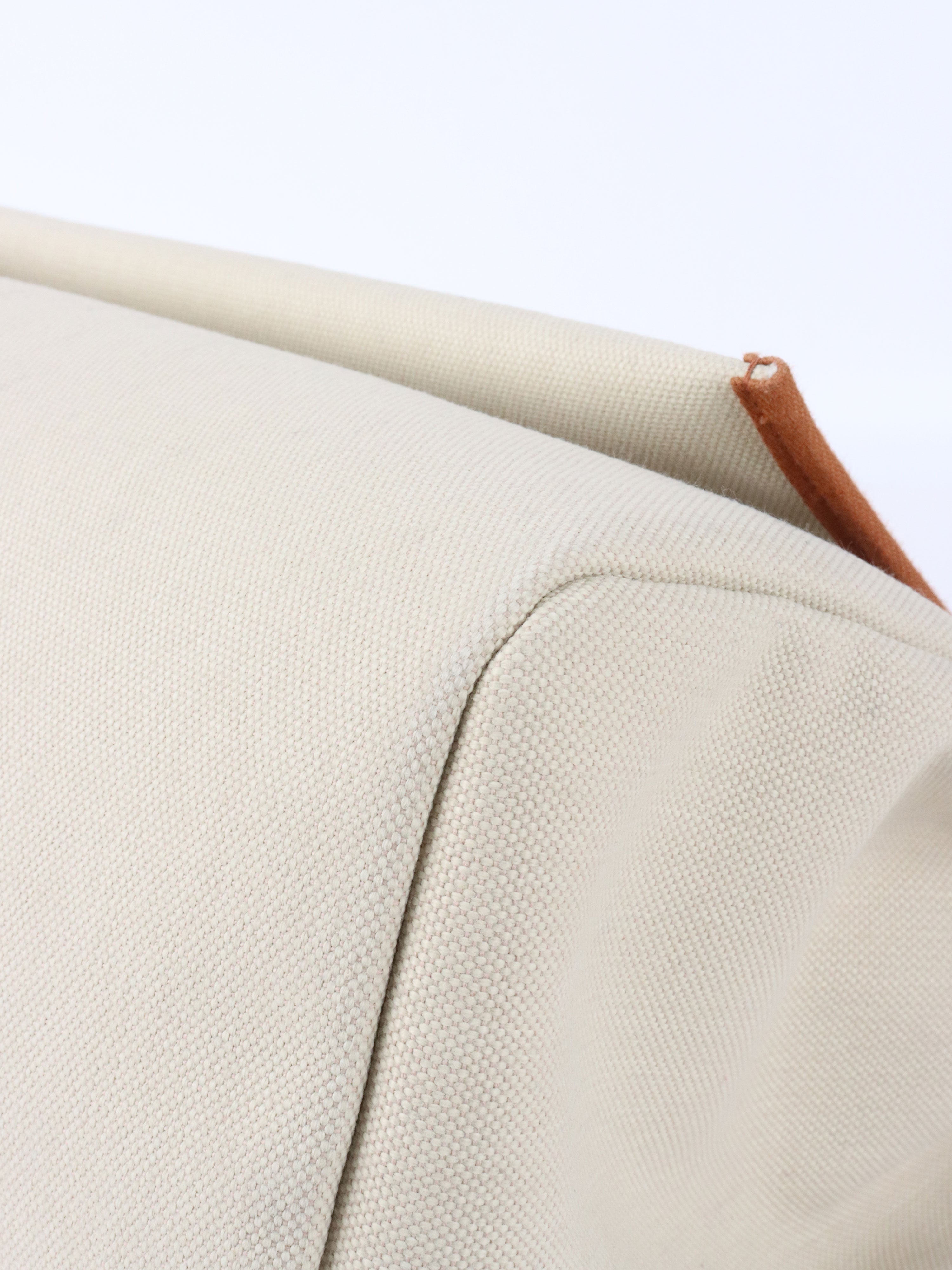 Hermes Ecru/ Beige/ Fauve Herbag Messenger 39 Bag U Stamp