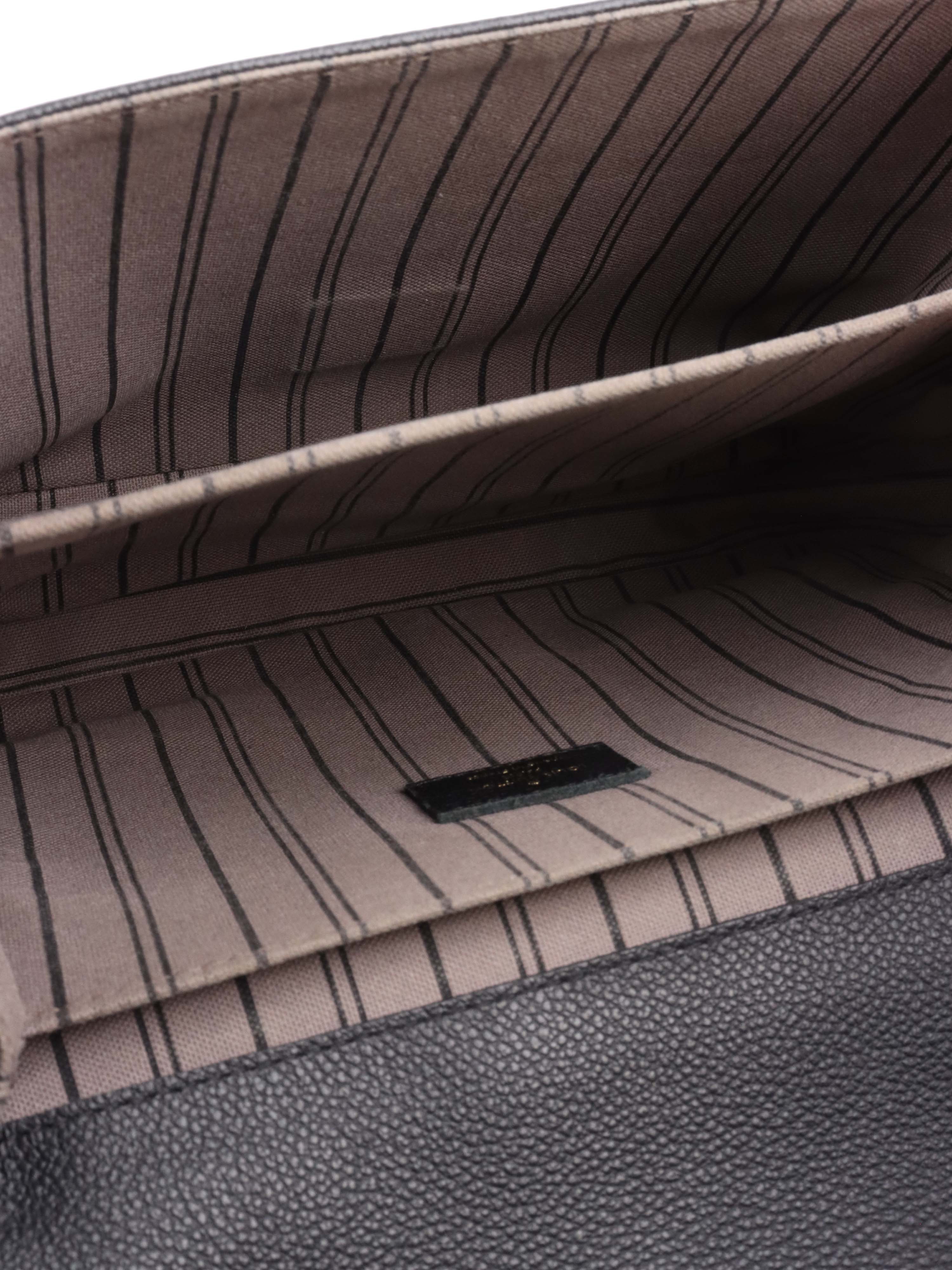 Louis Vuitton Black Pochette Métis Bag.