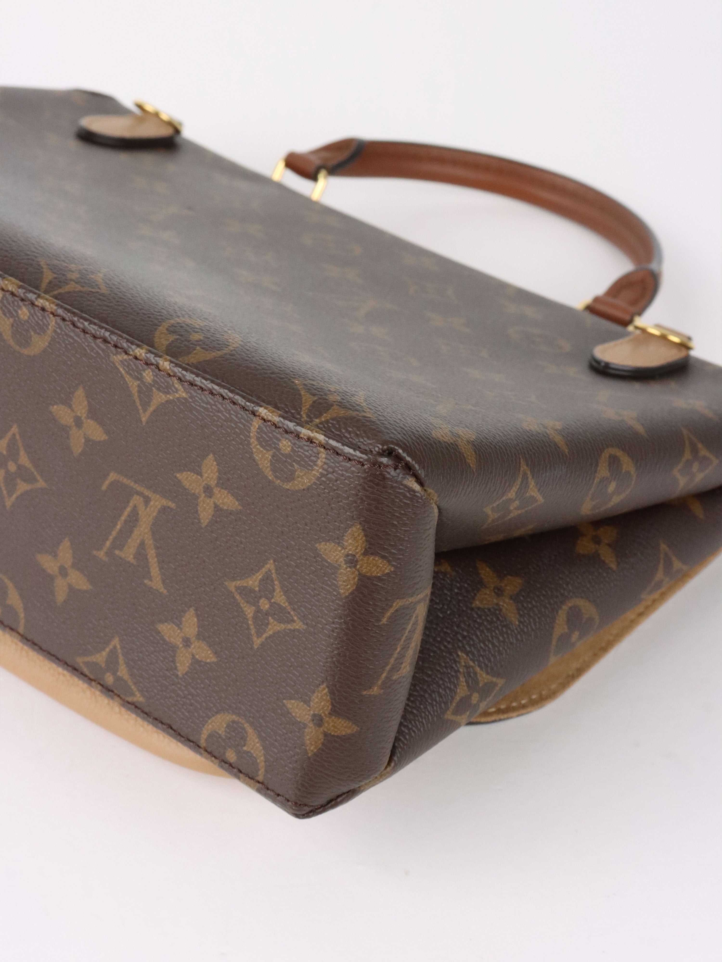 Louis Vuitton Marignan Beige Brown Monogram Shoulder Bag