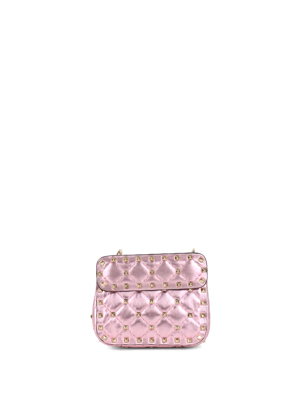 Valentino Electric Pink  Rockstuds Spike Micro Bag