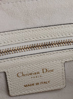 Dior White Saddle Bag.