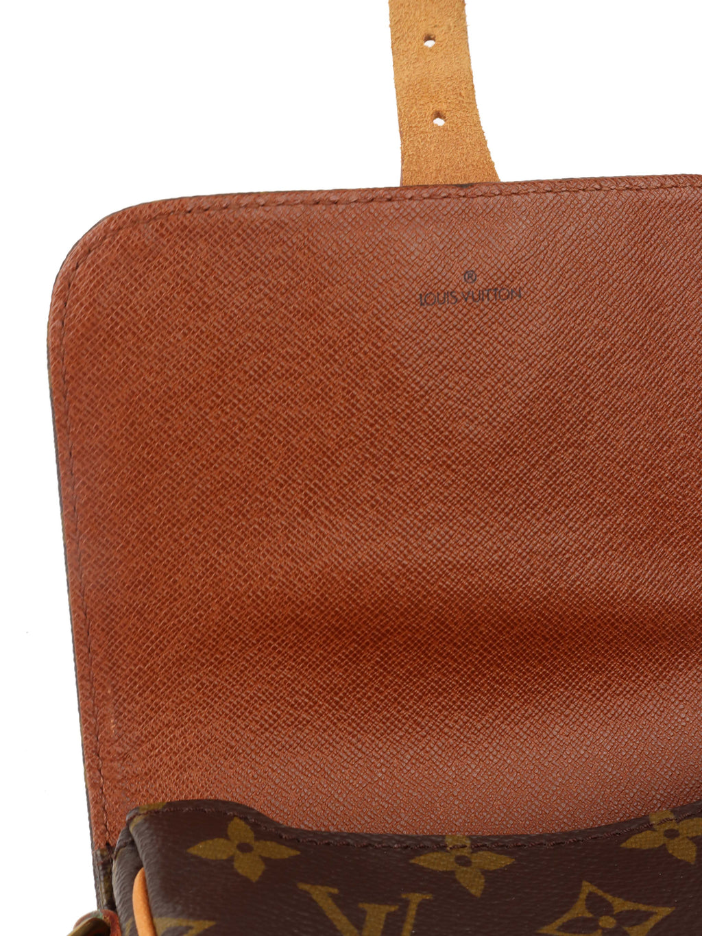 Louis Vuitton Monogram Cartouchiere PM Bag.