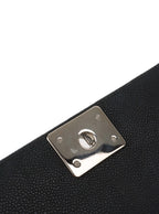 Chanel Black Medium Soft Caviar Boy Bag SHW.