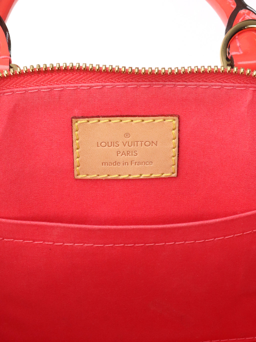 Louis Vuitton Rose Patent Alma BB