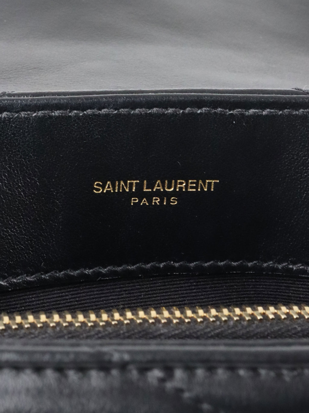 Saint Laurent Black Small Loulou Bag GHW